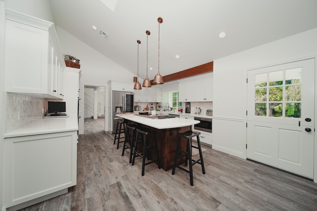 Upscale remodeled kitchen in a Bay Area home