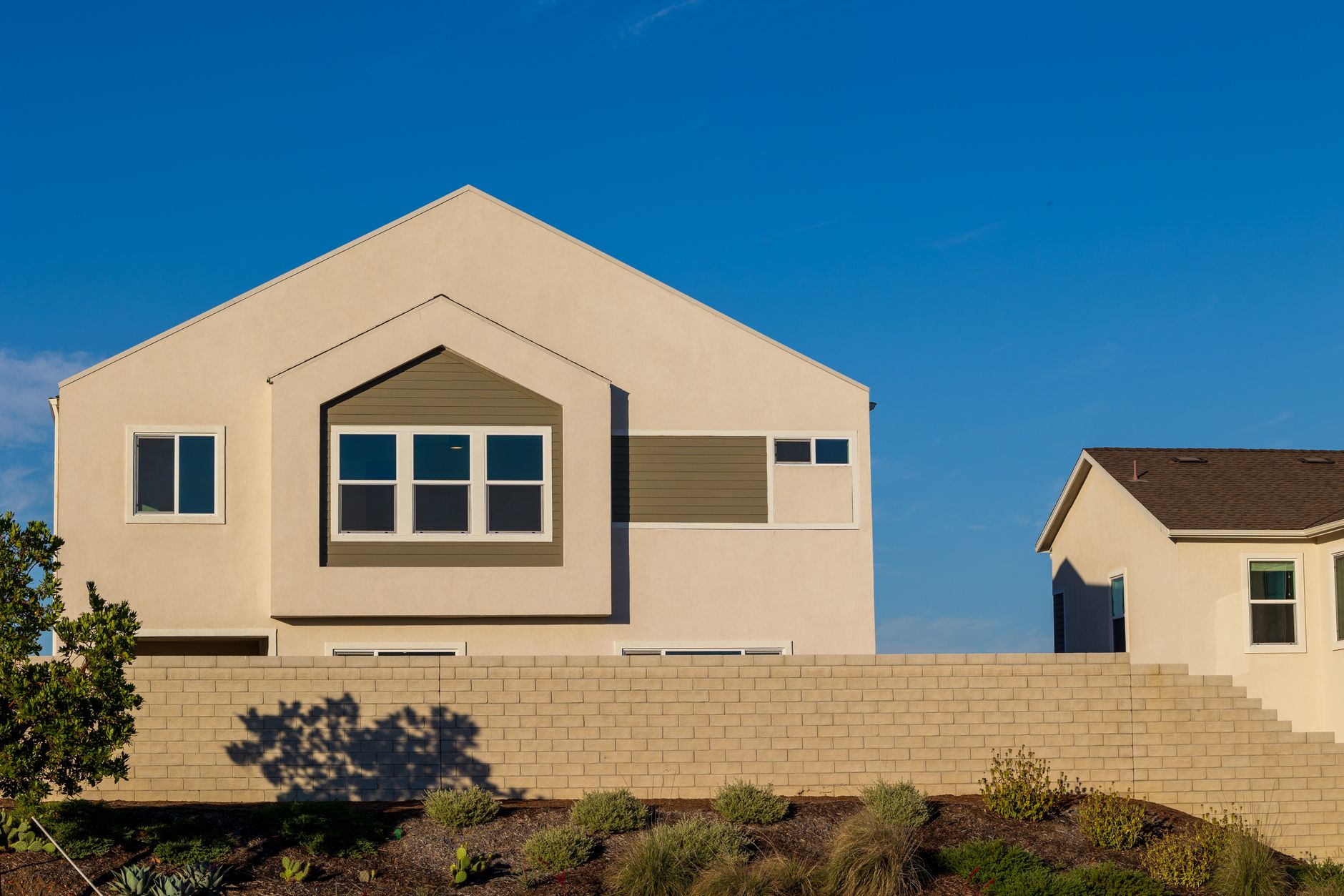 Suburban residential street in San Leandro, California